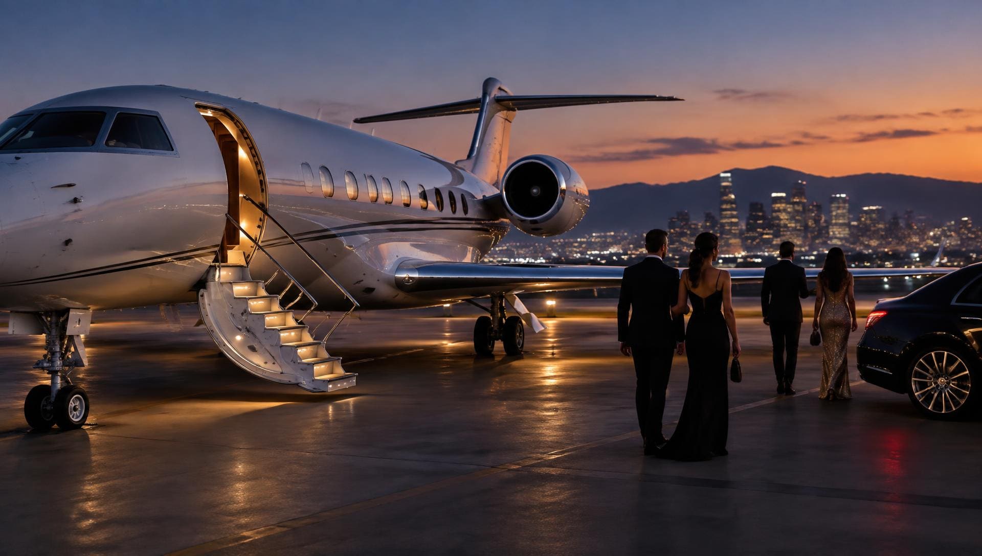 Oscars & Awards Ceremony Private Jet Charter | MEGA Aviation