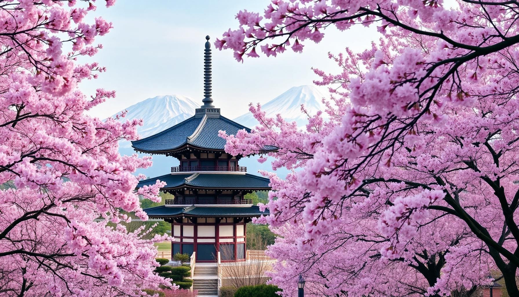 Japan in Sakura Season by Private Jet